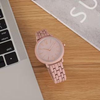 Ženski svetlo rozi sat Calypso silikon 36mm
