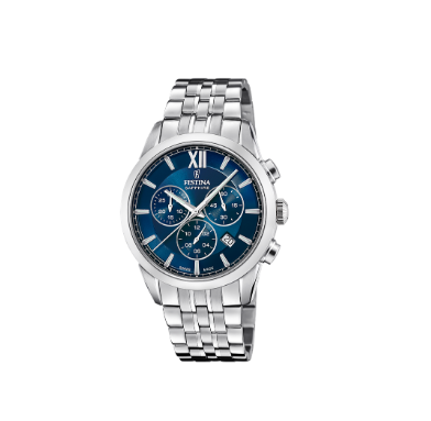 Festina Swiss Made muški hronograf -plavi brojčanik