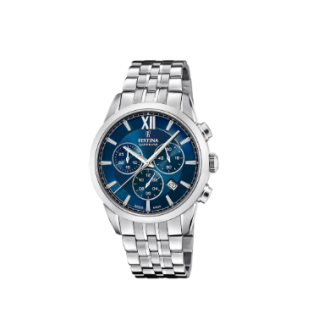 Fossil Bronson ME3218 muški sat automatik 44mm plavi ili crni brojčanik